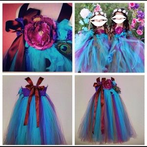 Tutu Flower Girl Party Dress